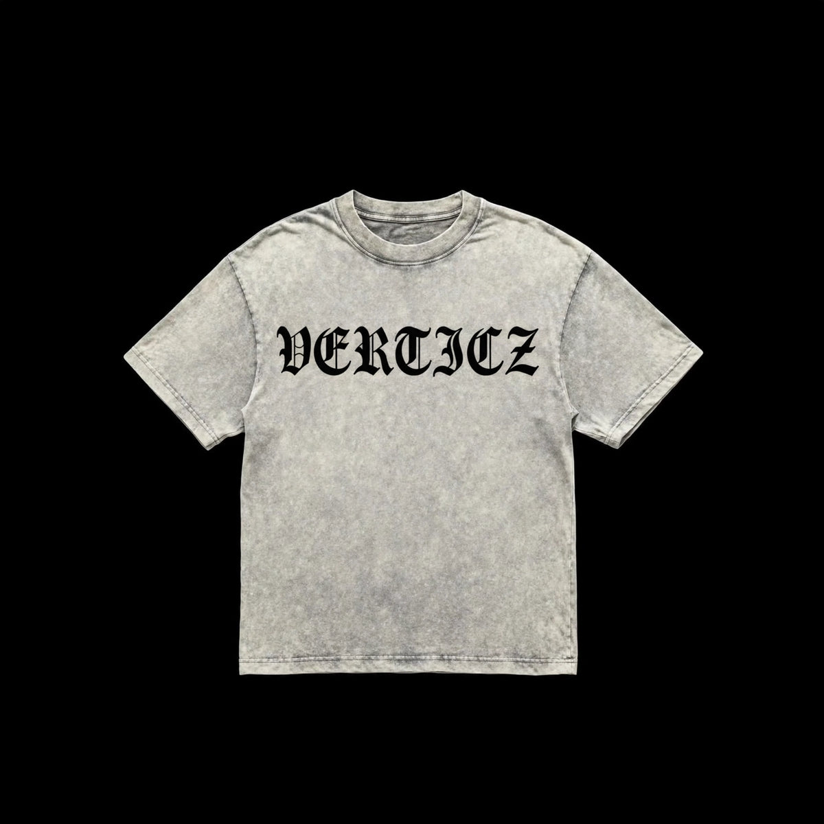 White Acid Washed Vertigz Tee
