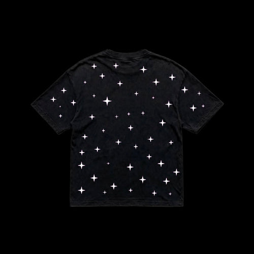 Black Regular Vertigz Essential Tee