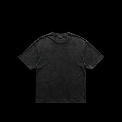 Black Acid Washed Vertigz Tee
